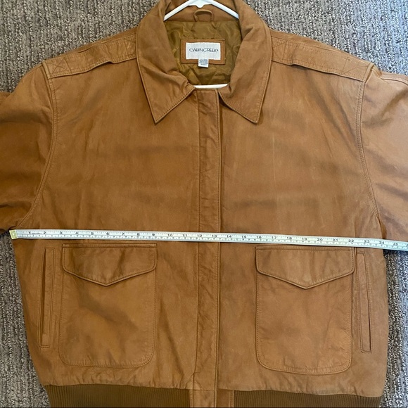 🍁Vintage Genuine Leather Coat🍁 - Picture 13 of 14